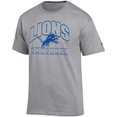 Detroit Lions Champion Football T-Shirt - Heather Gray T-shirts