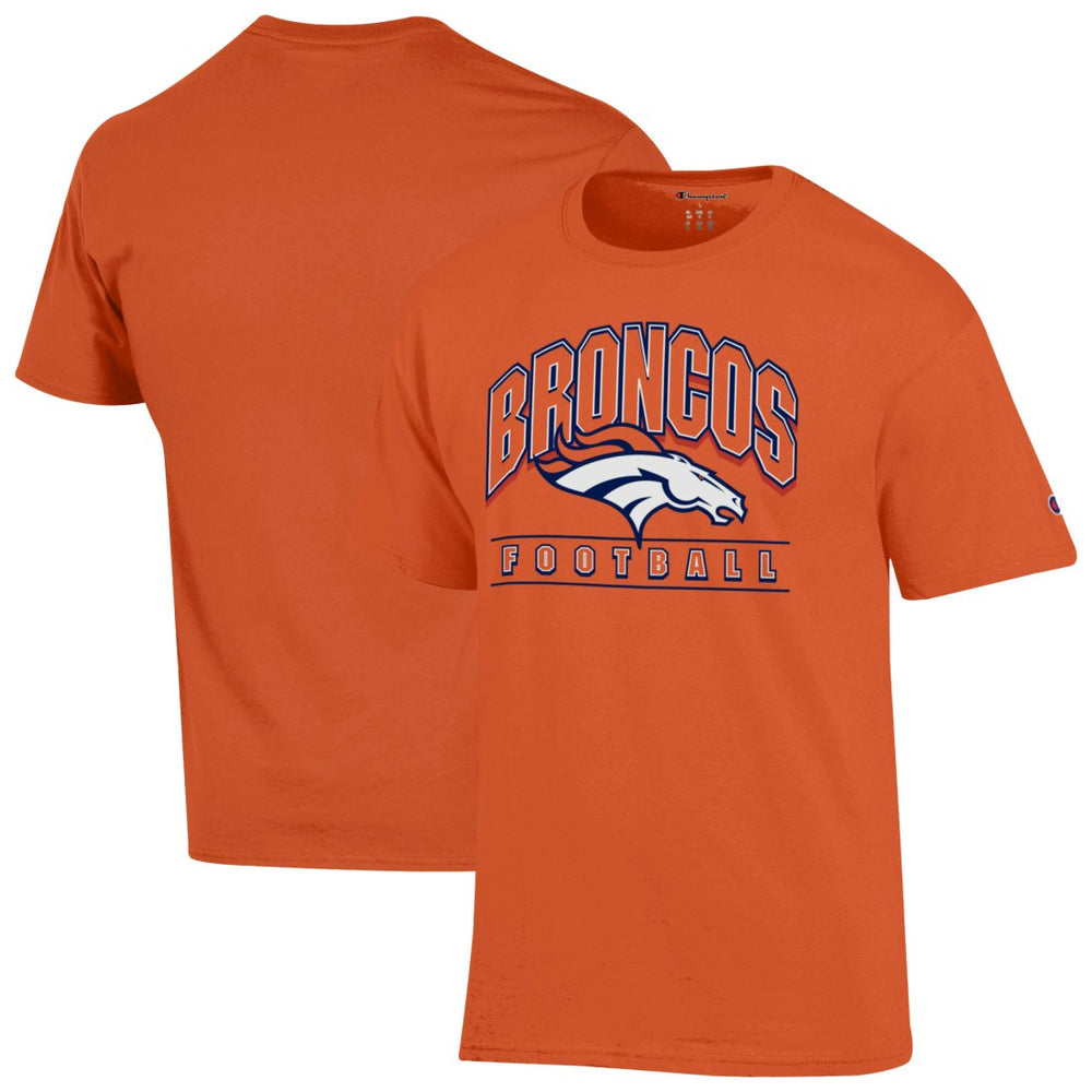 Denver Broncos Champion Football T-Shirt - Orange T-shirts