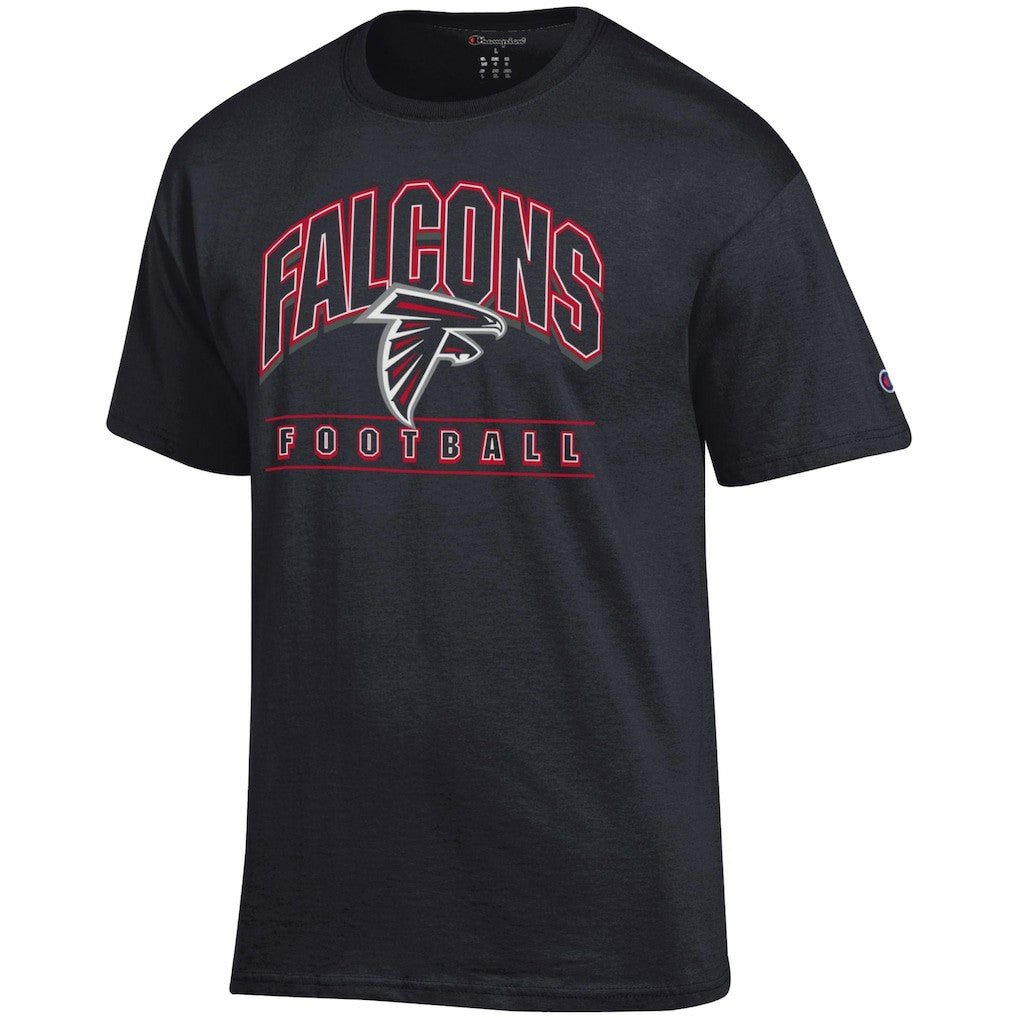 Atlanta Falcons Champion Football T-Shirt - Black T-shirts