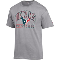 Houston Texans Champion Football T-Shirt - Heather Gray T-shirts