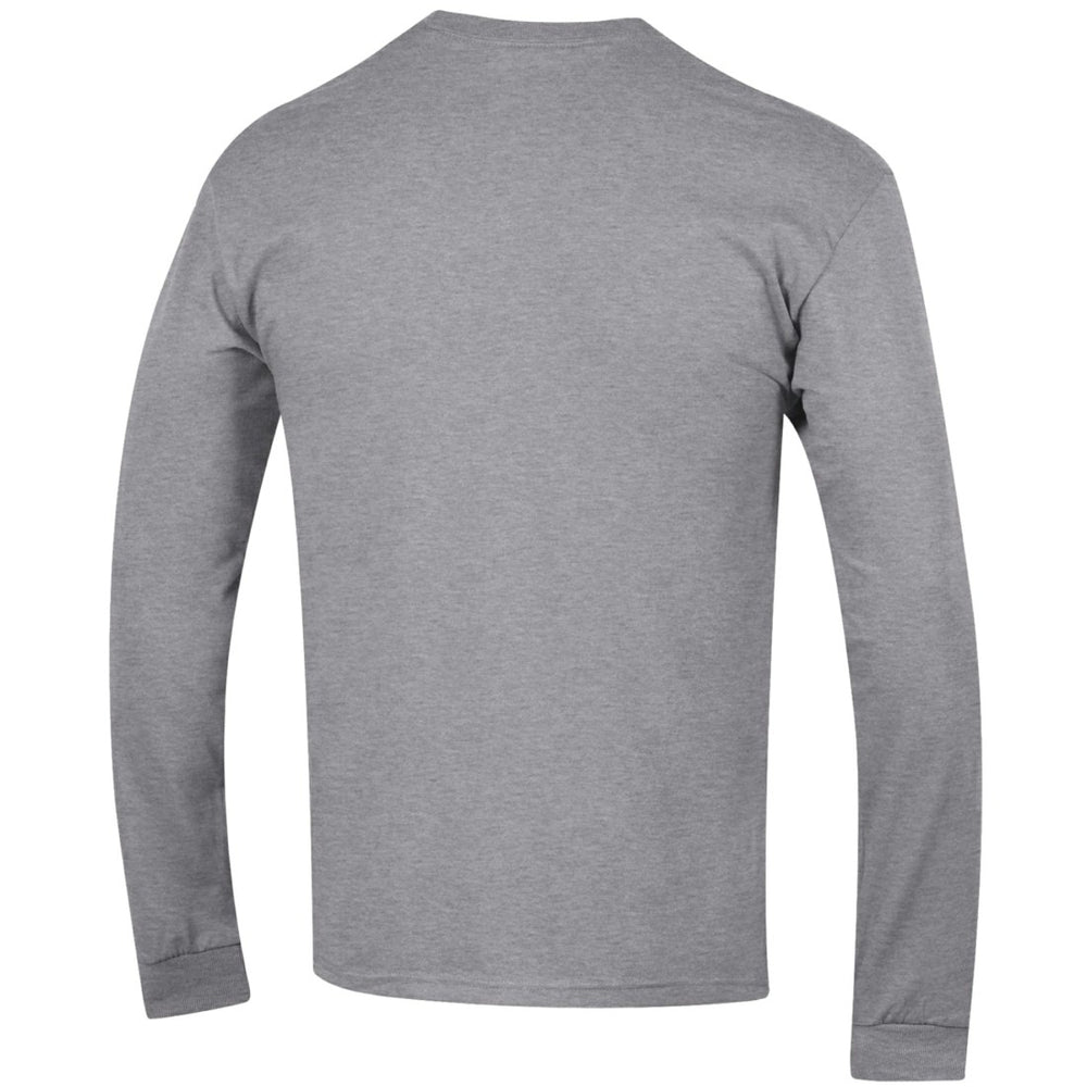 Detroit Lions Champion Seal Long Sleeve T-Shirt - Heather Gray T-shirts