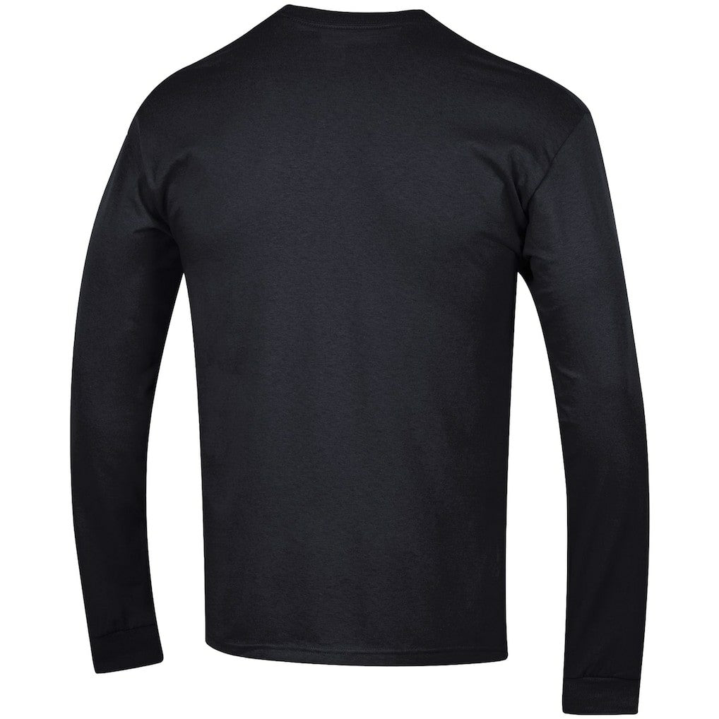 Pittsburgh Steelers Champion Seal Long Sleeve T-Shirt - Black T-shirts