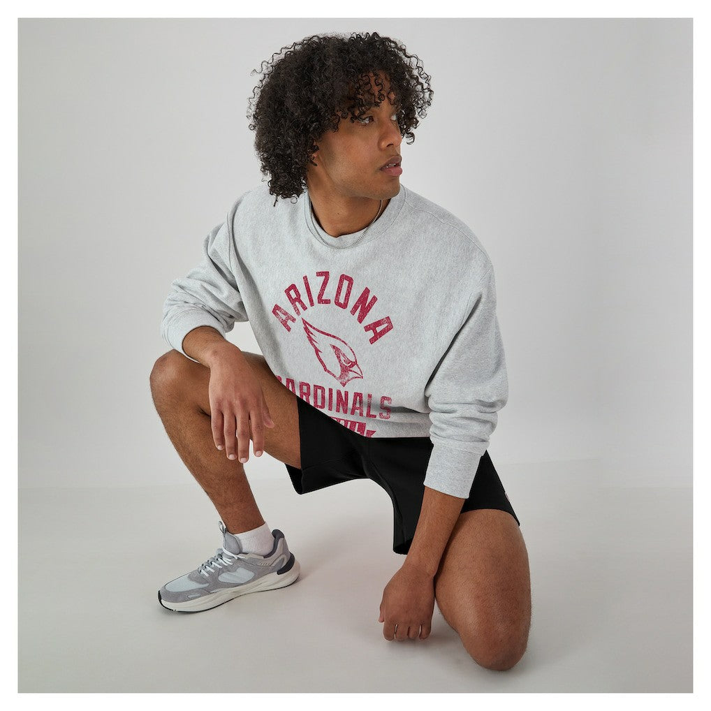 Arizona Cardinals Champion Reverse Weave Fleece Pullover Sweatshirt - Heather Gray Pullover