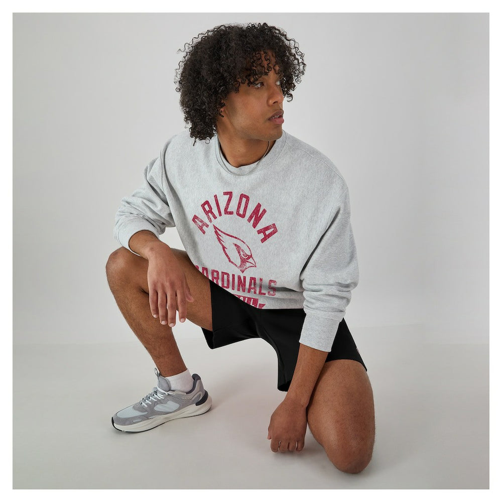 Arizona Cardinals Champion Reverse Weave Fleece Pullover Sweatshirt - Heather Gray Pullover