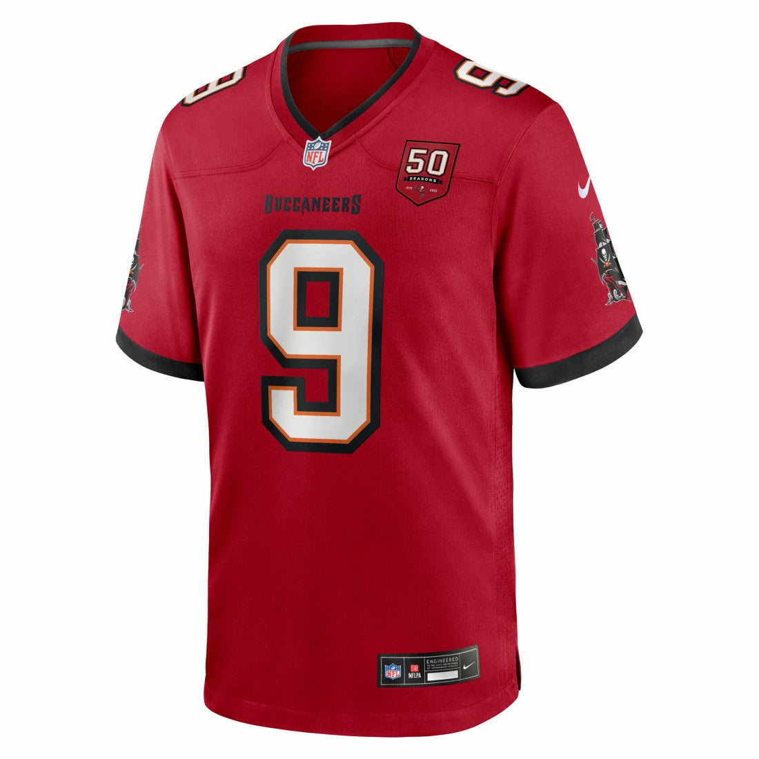 Emeka Egbuka Tampa Bay Buccaneers Team Game Jersey - Red Jerseys