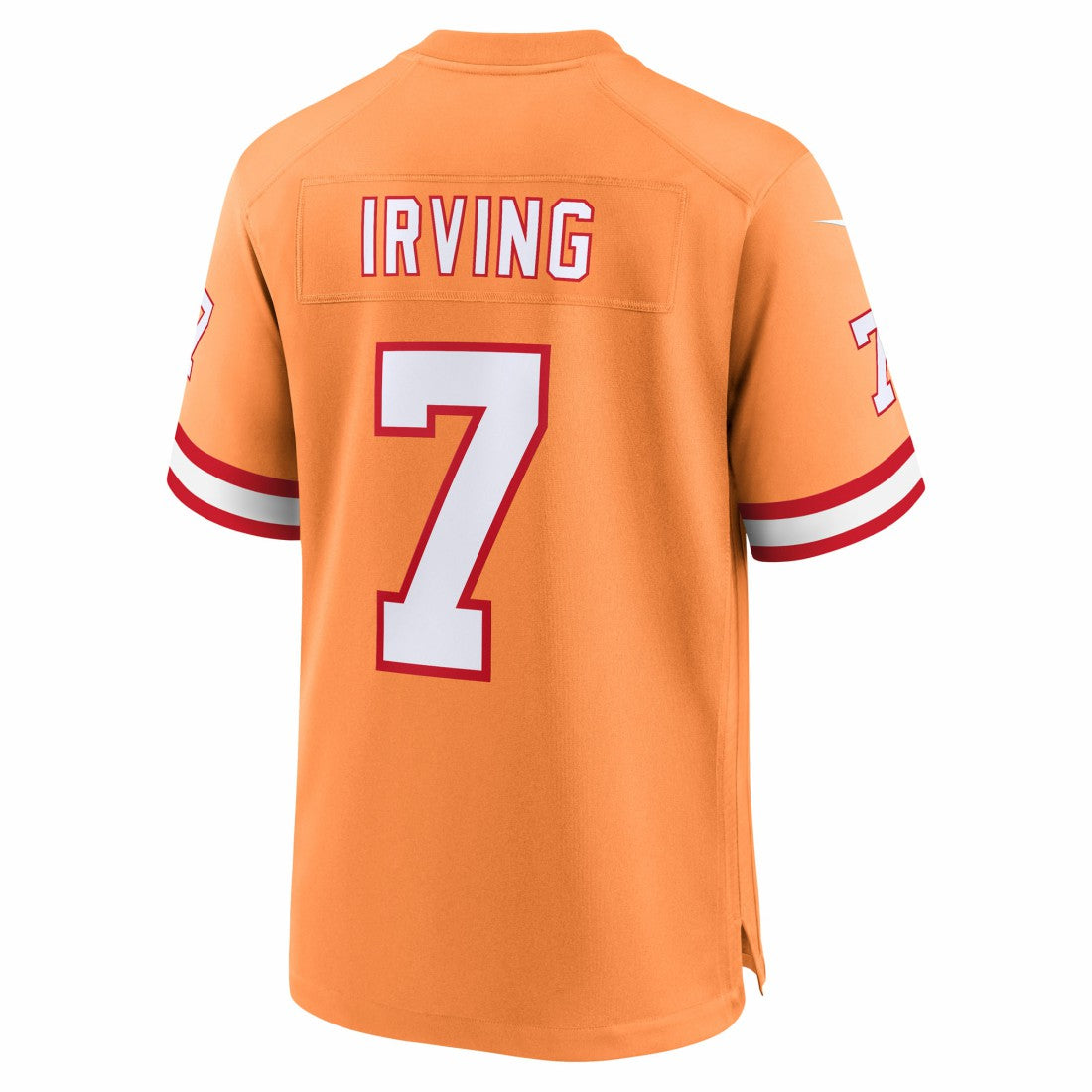 Bucky Irving Tampa Bay Buccaneers 50th Season Game Jersey - Creamsicle Jerseys