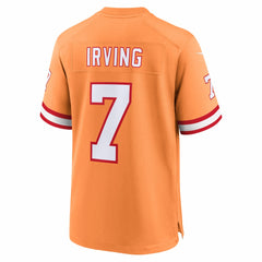 Bucky Irving Tampa Bay Buccaneers 50th Season Game Jersey - Creamsicle Jerseys