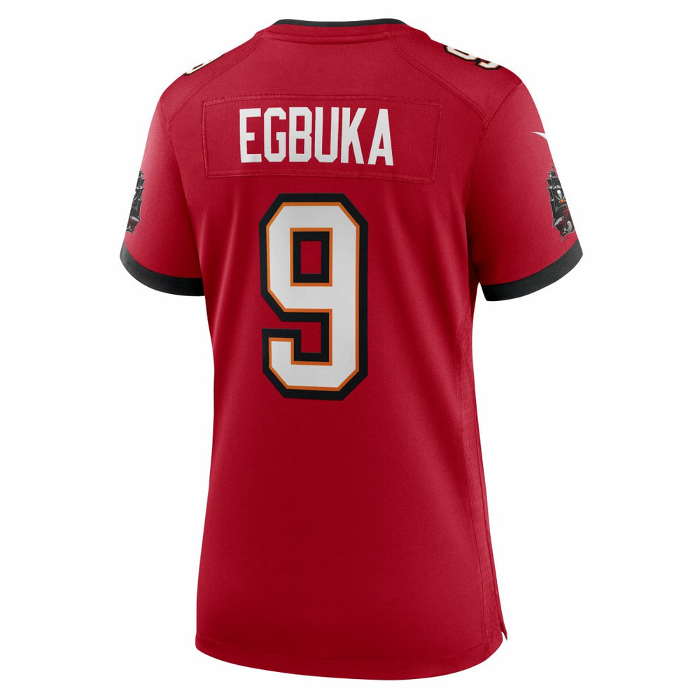 Emeka Egbuka Tampa Bay Buccaneers Women's 50th Season Team Game Jersey - Red Jerseys