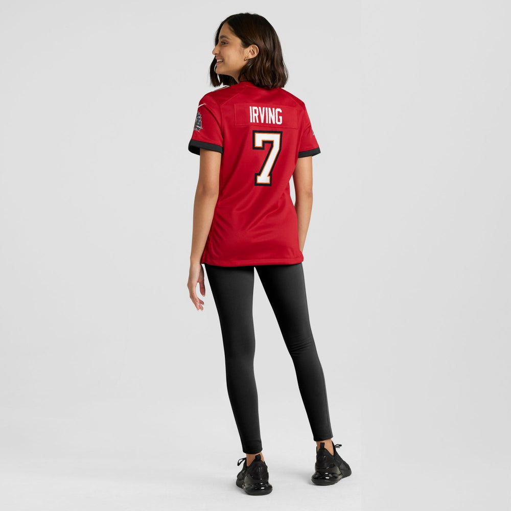 Bucky Irving Tampa Bay Buccaneers Women's 50th Season Team Game Jersey - Red Jerseys