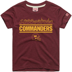 Washington Commanders Homage Youth Love Sign x ASL 2.0 Tri-Blend T-Shirt - Burgundy T-shirts