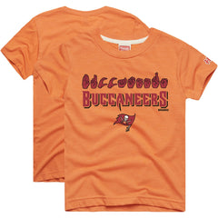 Tampa Bay Buccaneers Homage Youth Love Sign x ASL 2.0 Tri-Blend T-Shirt - Orange T-shirts