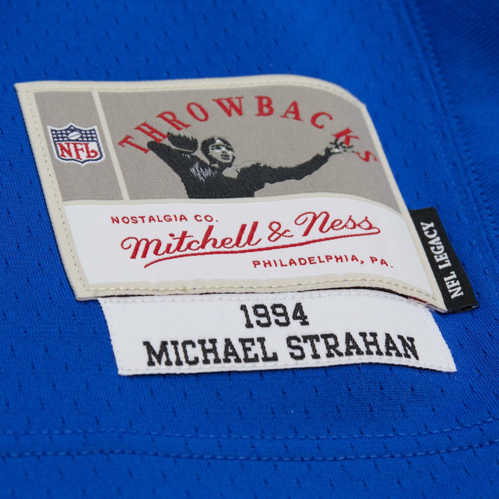 Michael Strahan New York Giants 1994 Legacy Replica Jersey - Royal Jerseys