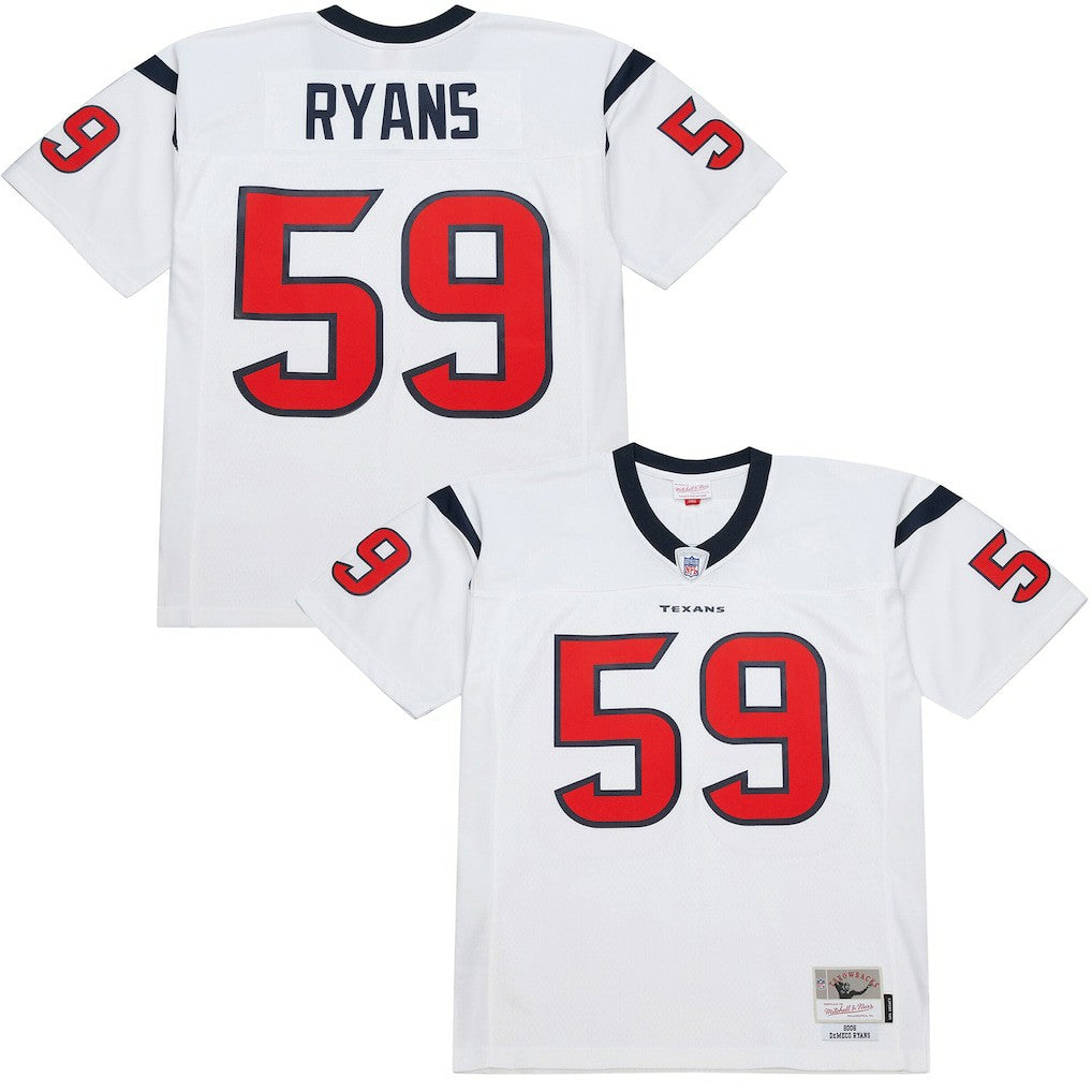 DeMeco Ryans Houston Texans 2006 Legacy Replica Jersey - White Jerseys