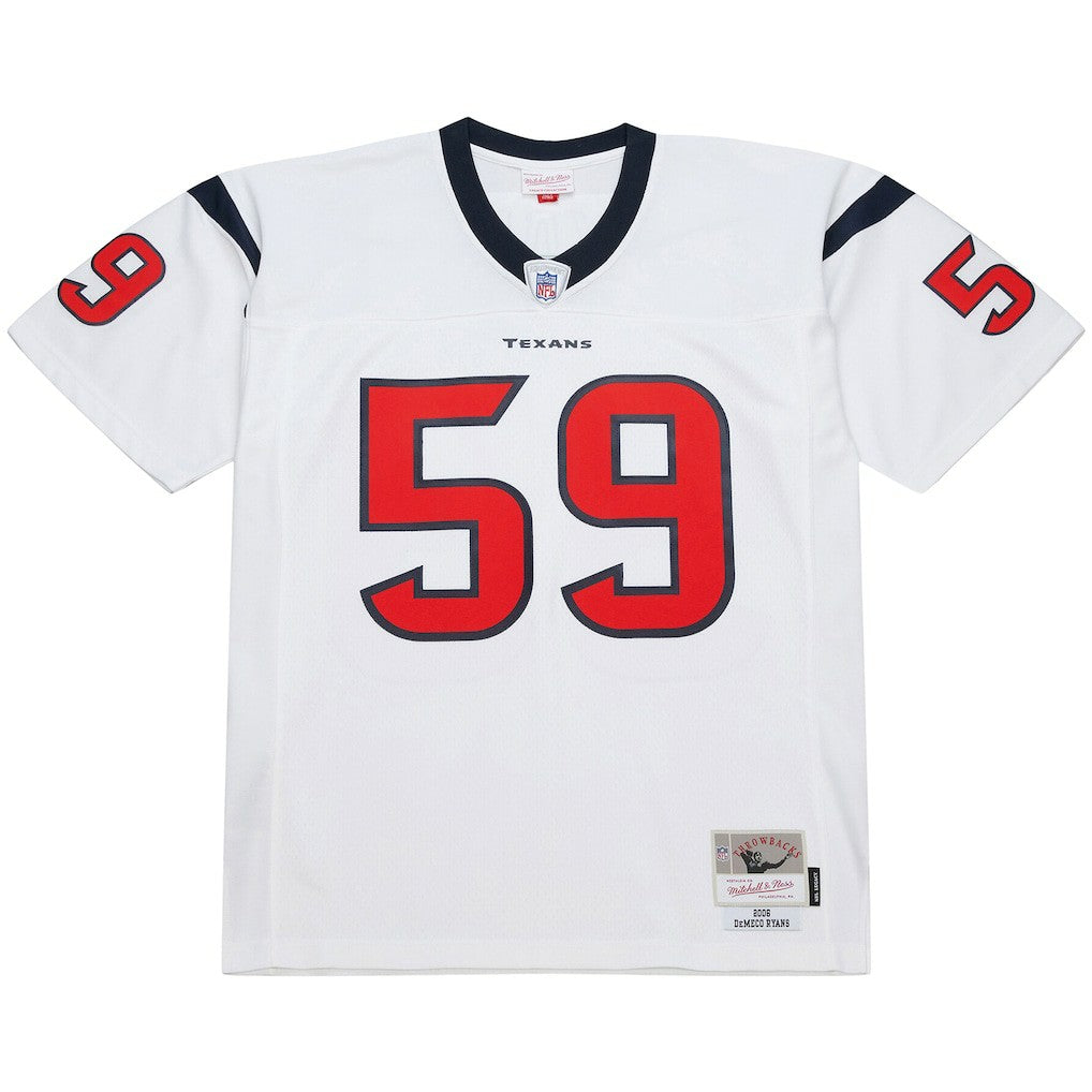 DeMeco Ryans Houston Texans 2006 Legacy Replica Jersey - White Jerseys