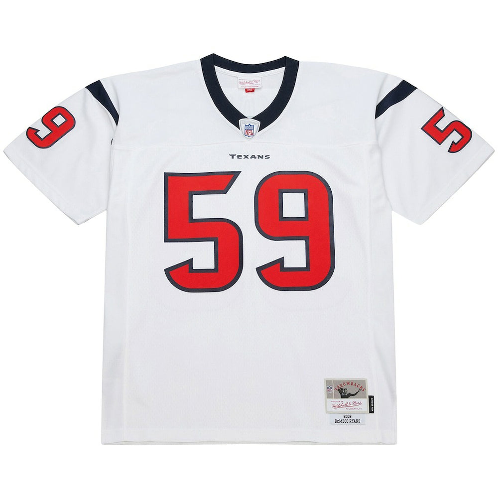 DeMeco Ryans Houston Texans 2006 Legacy Replica Jersey - White Jerseys