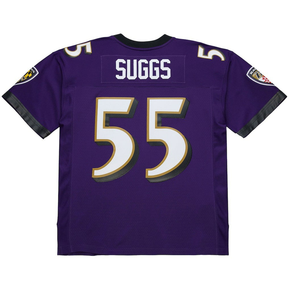 Terrell Suggs Baltimore Ravens 2003 Legacy Replica Jersey - Purple Jerseys