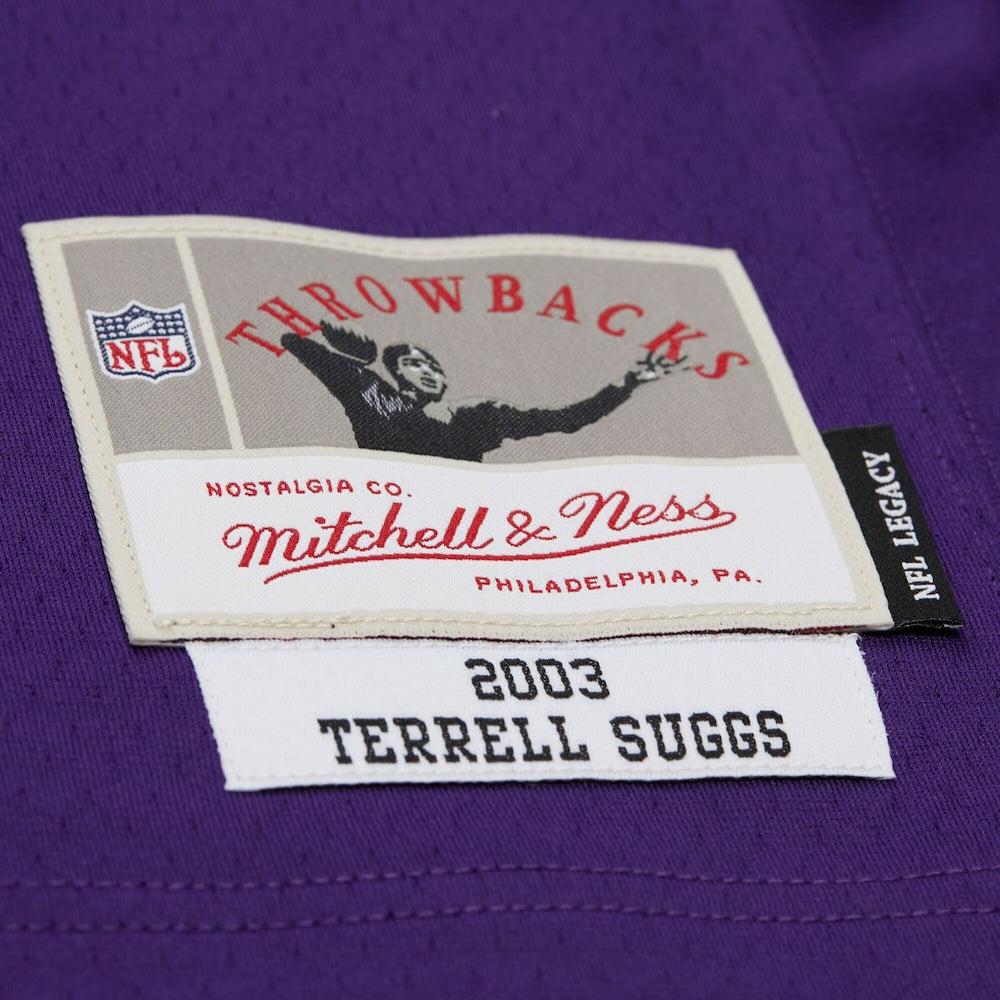 Terrell Suggs Baltimore Ravens 2003 Legacy Replica Jersey - Purple Jerseys