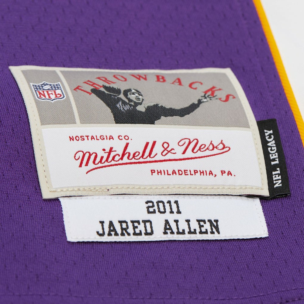 Jared Allen Minnesota Vikings 2011 Legacy Replica Jersey - Purple Jerseys
