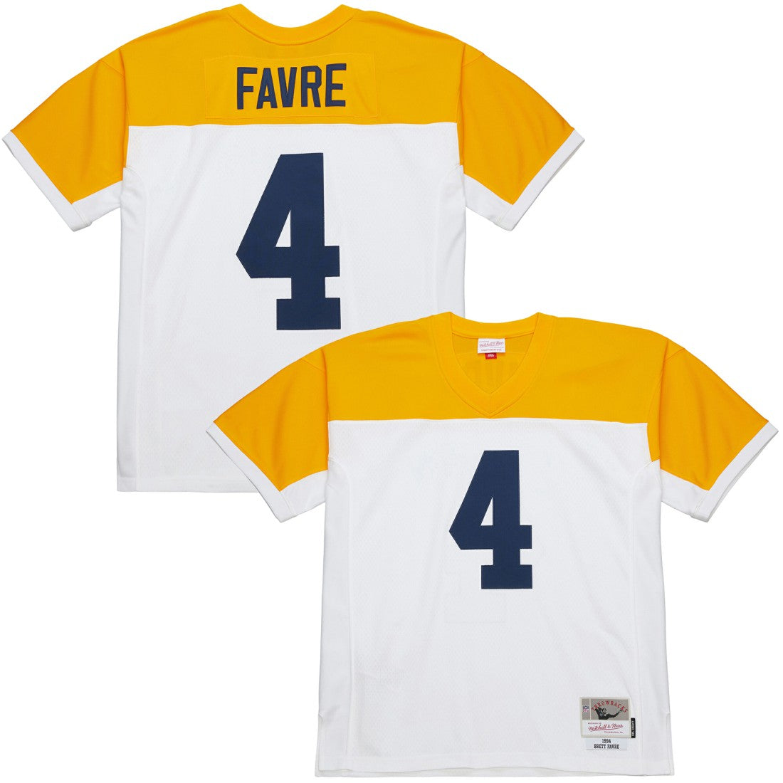 Brett Favre Green Bay Packers 1994 Legacy Replica Jersey - White Jerseys