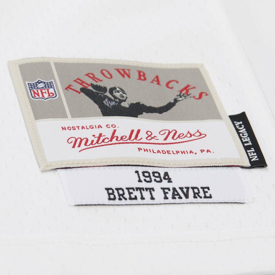 Brett Favre Green Bay Packers 1994 Legacy Replica Jersey - White Jerseys