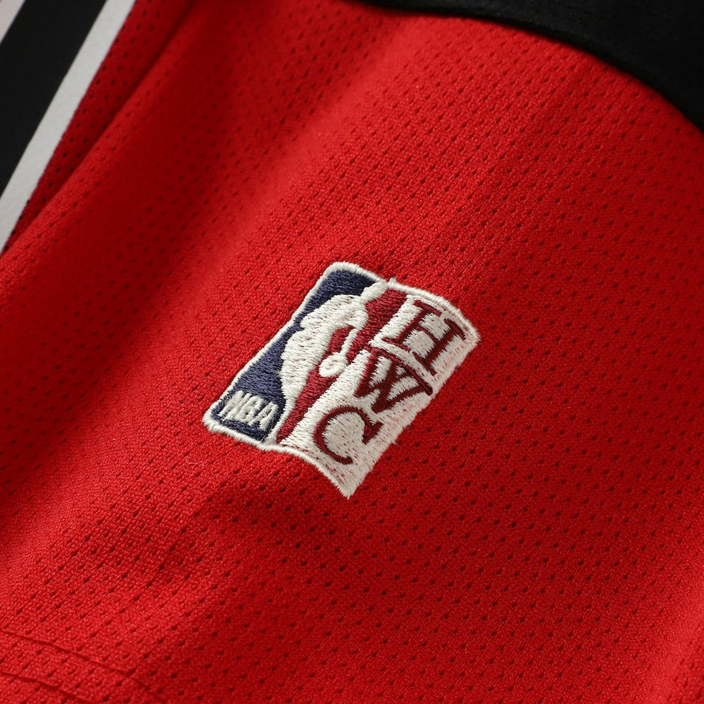 Dennis Rodman Chicago Bulls Big & Tall NBA Hockey Jersey Red - Mitchell & Ness