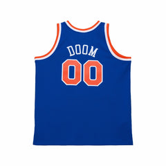 MF DOOM x NY Knicks x A New York Story Fashion Jersey Blue - Mitchell & Ness outlet