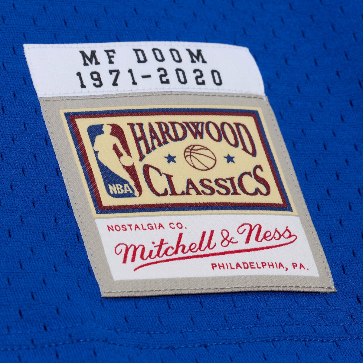 MF DOOM x NY Knicks x A New York Story Fashion Jersey Blue - Mitchell & Ness outlet