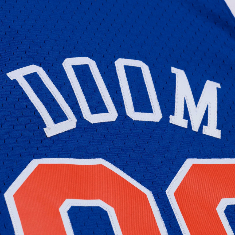MF DOOM x NY Knicks x A New York Story Fashion Jersey Blue - Mitchell & Ness outlet