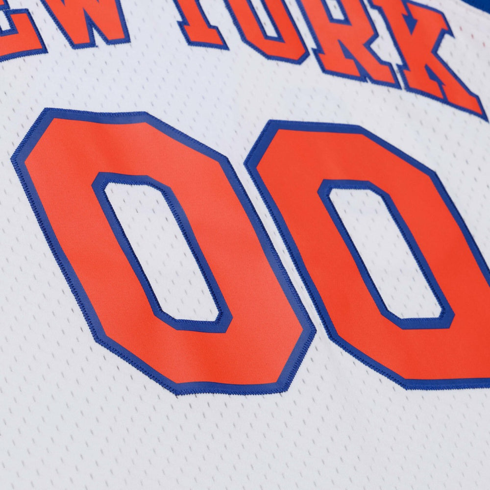MF DOOM x NY Knicks x A New York Story Fashion Jersey White - Mitchell & Ness