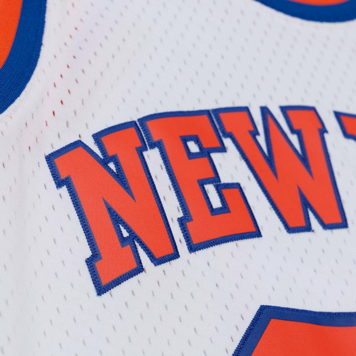 MF DOOM x NY Knicks x A New York Story Fashion Jersey White - Mitchell & Ness
