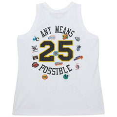 x NBA x AMP Mesh Tank Top White - Mitchell & Ness