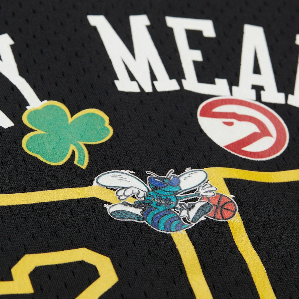x NBA x AMP Mesh Tank Top Black - Mitchell & Ness