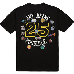 x NBA x AMP T-Shirt Black - Mitchell & Ness