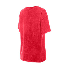 Kansas City Chiefs New Era Women's Throwback Oversized T-Shirt - Red T-shirts