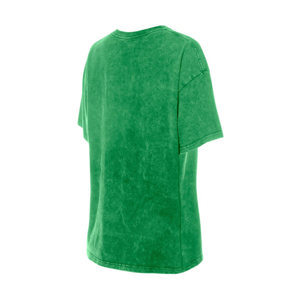 Philadelphia Eagles New Era Women's Throwback Oversized T-Shirt - Kelly Green T-shirts