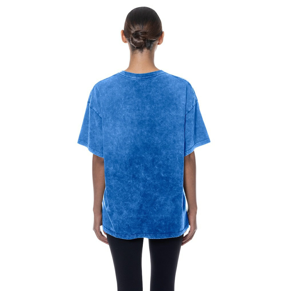 Buffalo Bills New Era Women's Throwback Oversized T-Shirt - Royal T-shirts