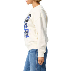 Dallas Cowboys Terez Unisex Technicolor Crewneck Sweatshirt - White Sweatshirts