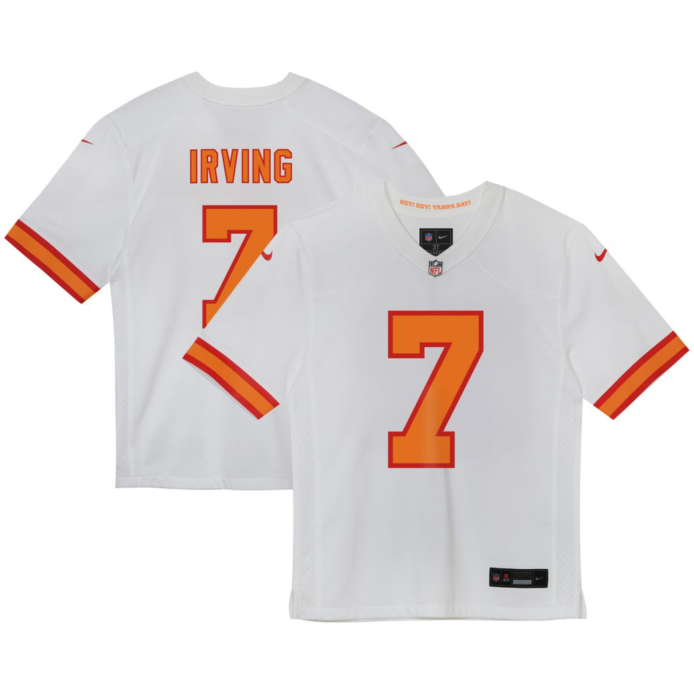Bucky Irving '76 Tampa Bay Buccaneers Preschool Game Jersey - White Jerseys