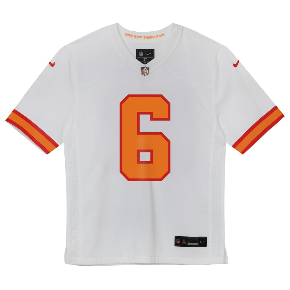 Baker Mayfield '76 Tampa Bay Buccaneers Preschool Game Jersey - White Jerseys