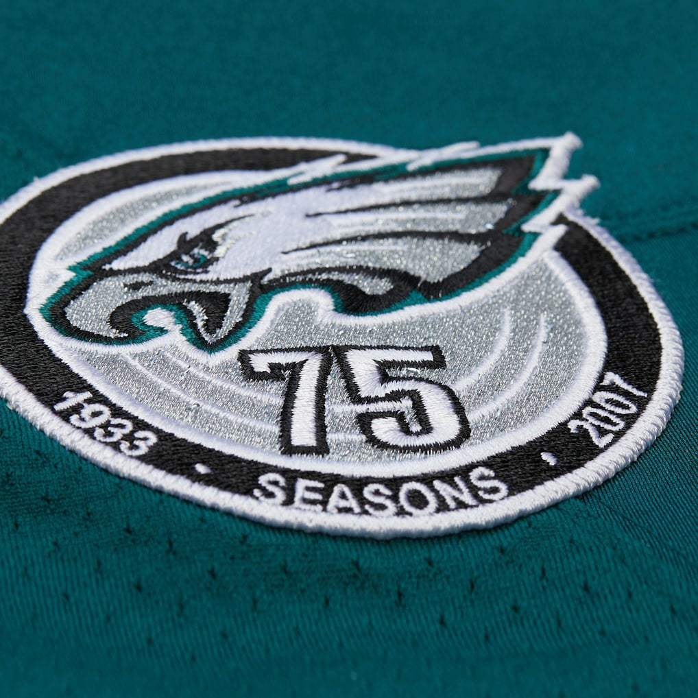 Brian Dawkins Philadelphia Eagles 2007 Authentic Throwback Retired Player Jersey - Green Jerseys