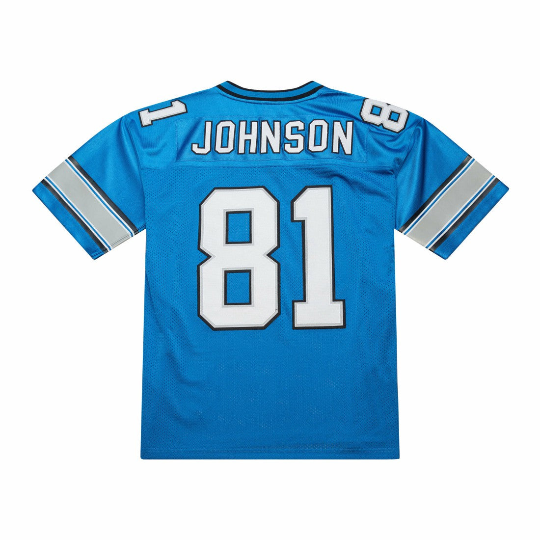 Calvin Johnson Detroit Lions 2007 Authentic Throwback Retired Player Jersey - Blue Jerseys
