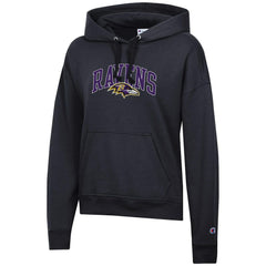 Baltimore Ravens Champion Women's Powerblend Hoodie - Black Hoodies