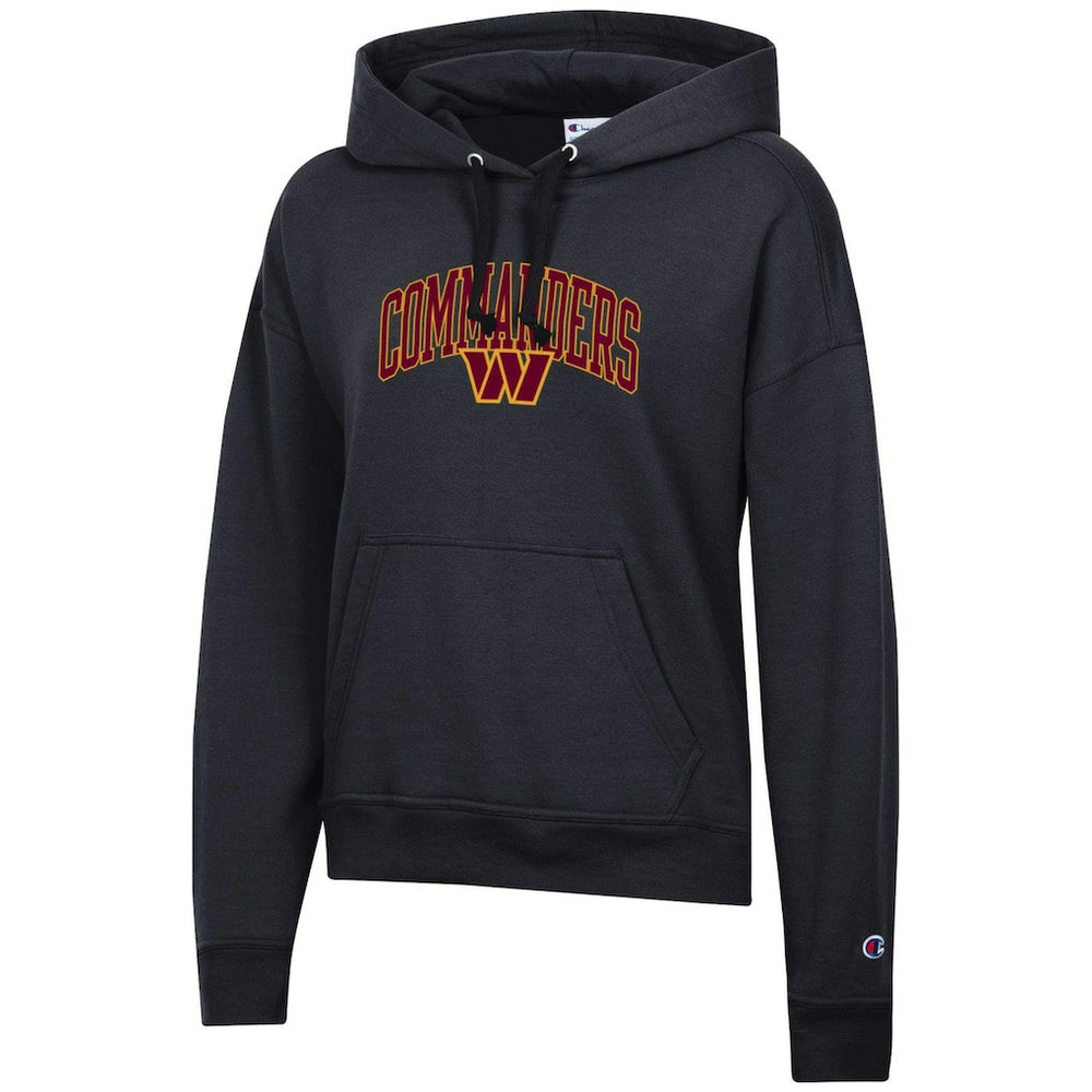 Washington Commanders Champion Women's Powerblend Hoodie - Black Hoodies