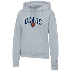 Chicago Bears Champion Women's Powerblend Hoodie - Heather Gray Hoodies