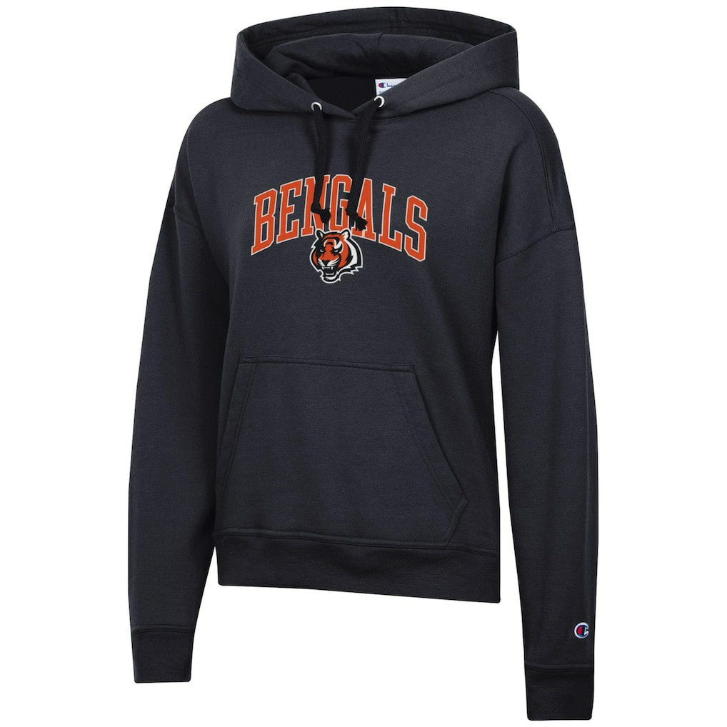 Cincinnati Bengals Champion Women's Powerblend Hoodie - Black Hoodies