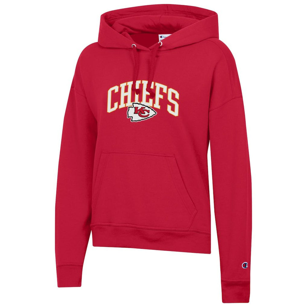 Kansas City Chiefs Champion Women's Powerblend Hoodie - Red Hoodies