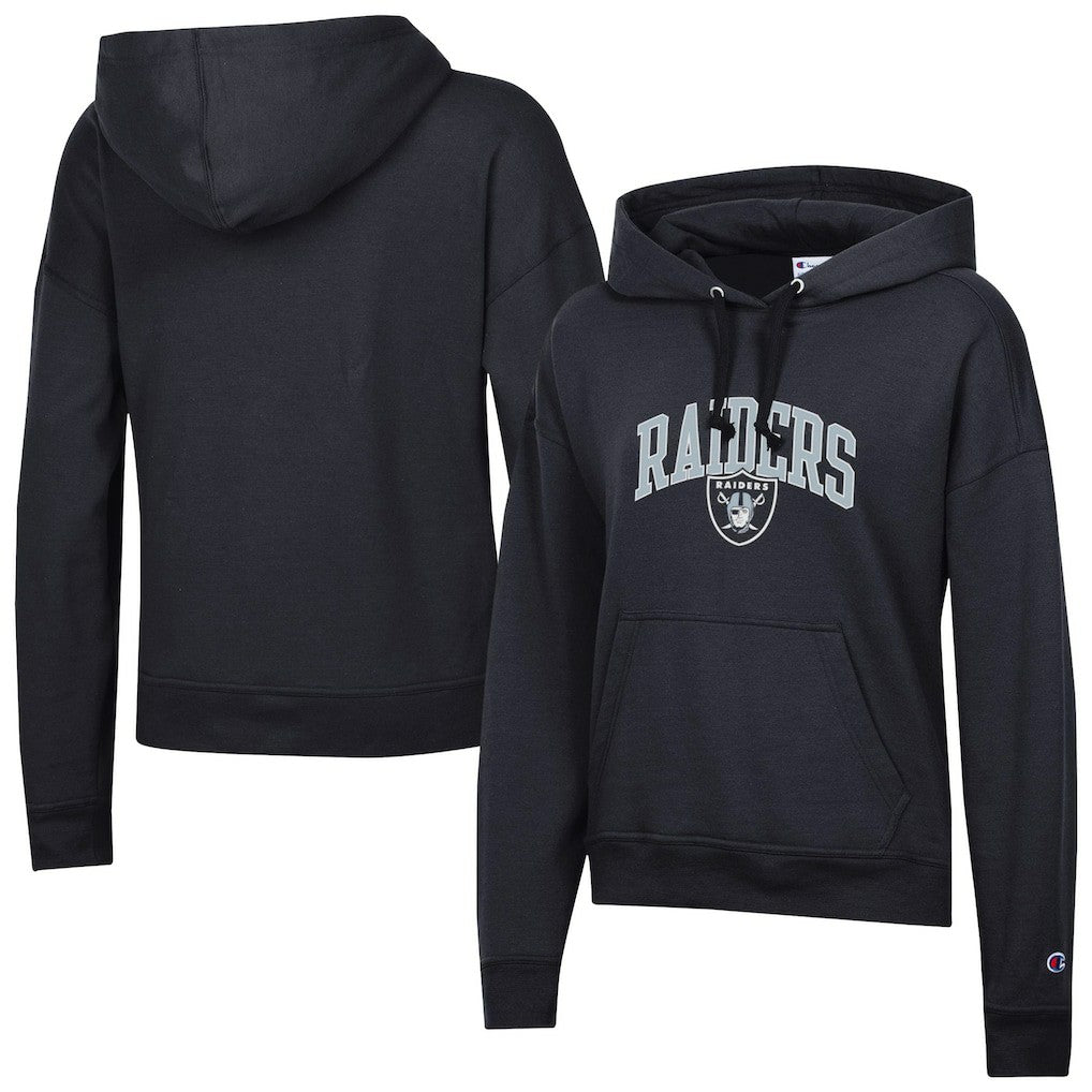 Las Vegas Raiders Champion Women's Powerblend Hoodie - Black Hoodies