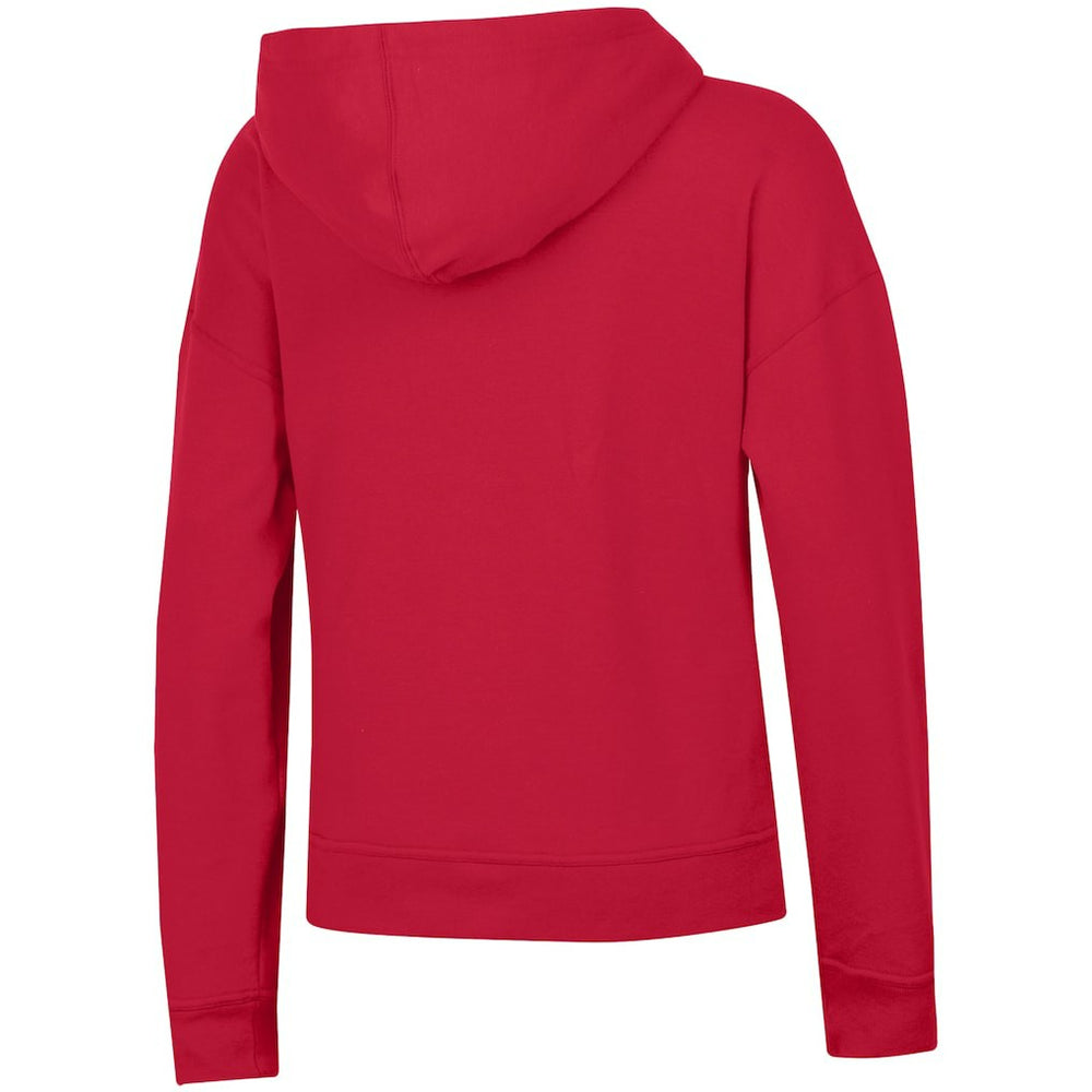 New England Patriots Champion Women's Powerblend Hoodie - Red Hoodies