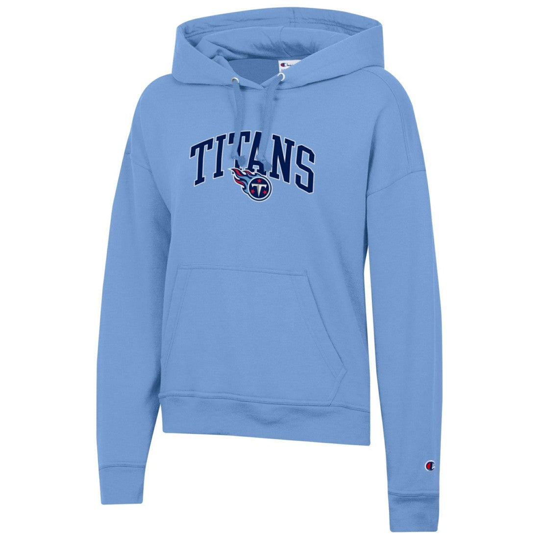 Tennessee Titans Champion Women's Powerblend Hoodie - Light Blue Hoodies