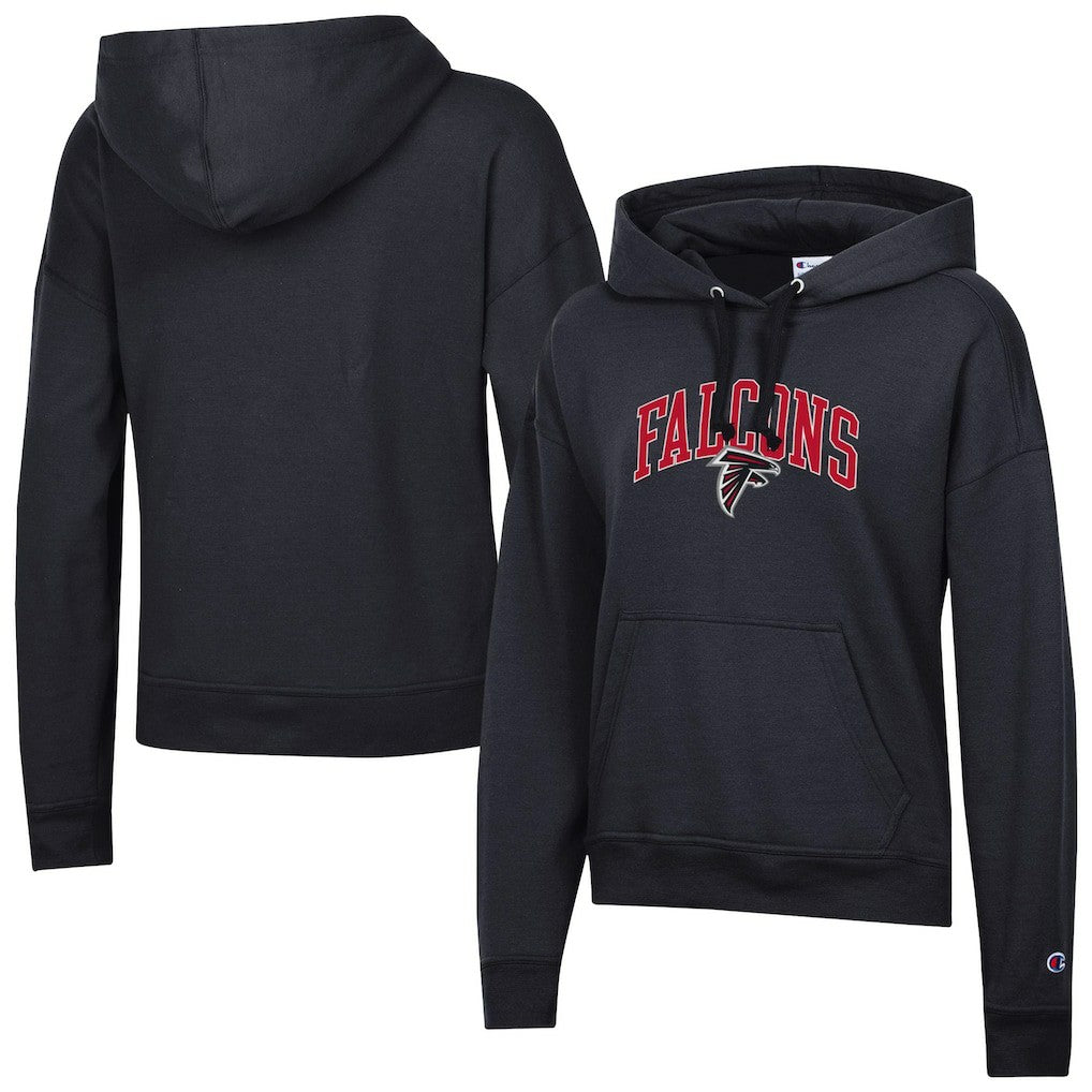 Atlanta Falcons Champion Women's Powerblend Hoodie - Black Hoodies